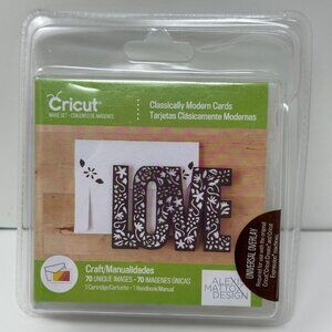 Cricut Cartridge Classically Modern Cards 70 Unique Images Overlay New Sealed